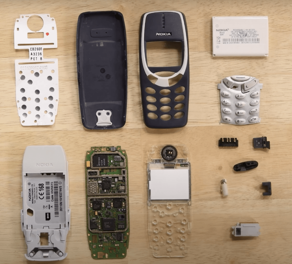 Nokia 3310 teardown