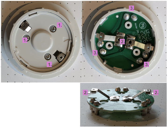 Simplisafe water sensor PCB