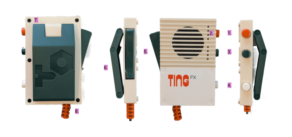 Teenage Engineering Ting FX EP-2350 microphone teardown - informal